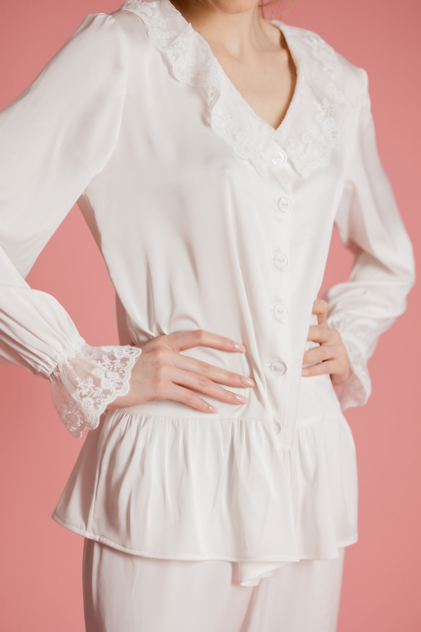 Utopia Ivory Pajama Set