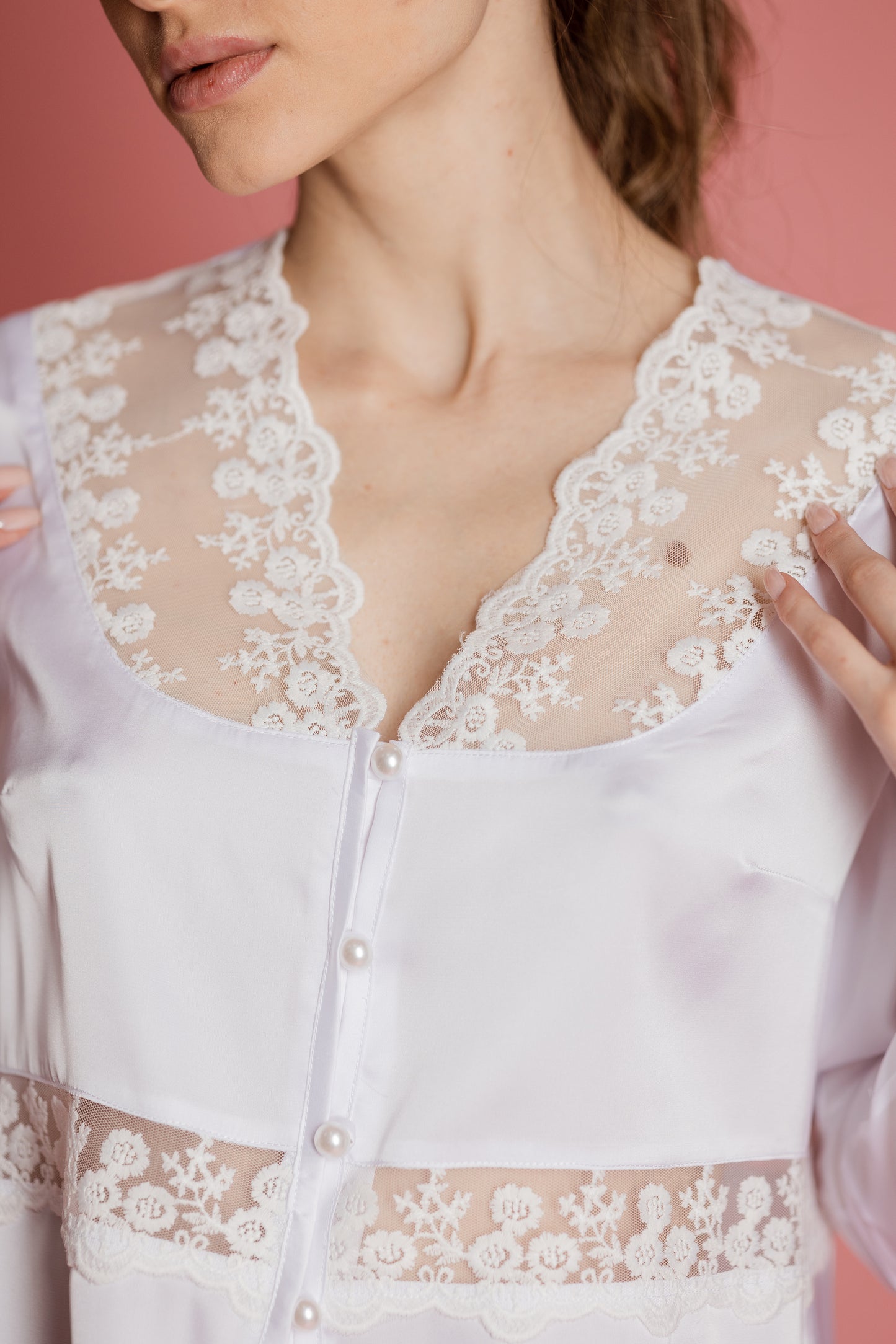 Utopia White Flower Pajama