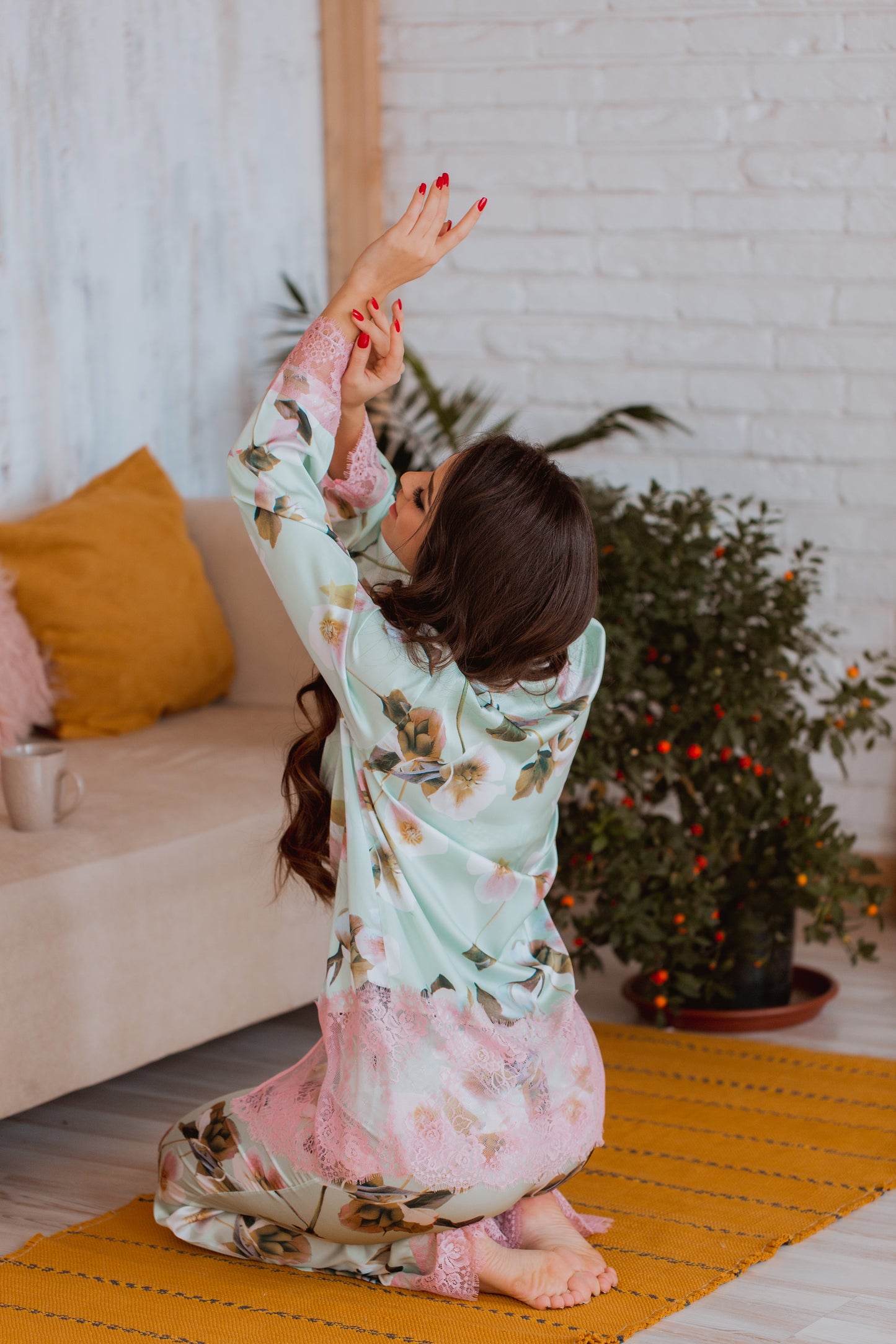Coziness Floral Breeze Pajama