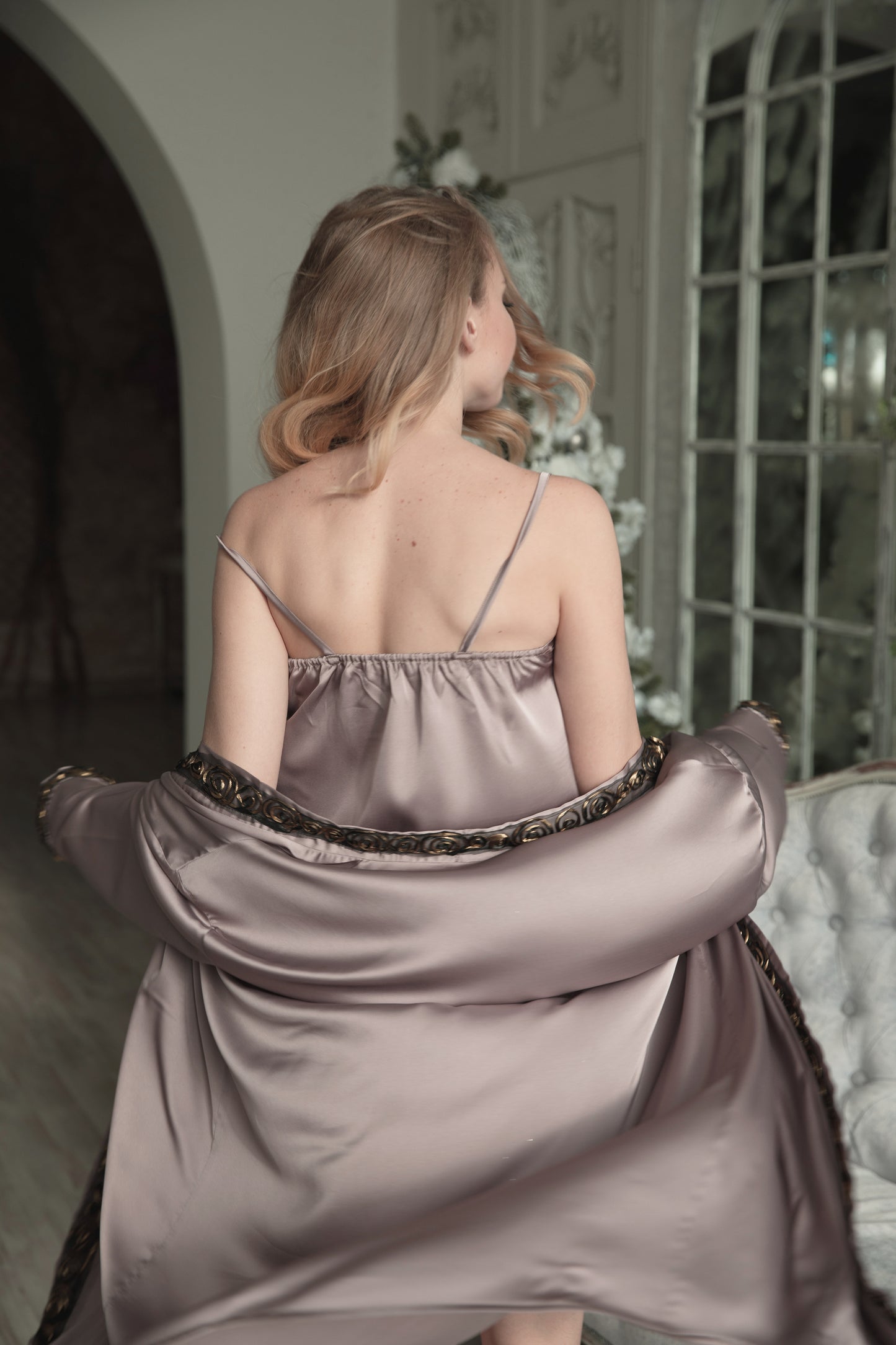 New Year Purple Gold