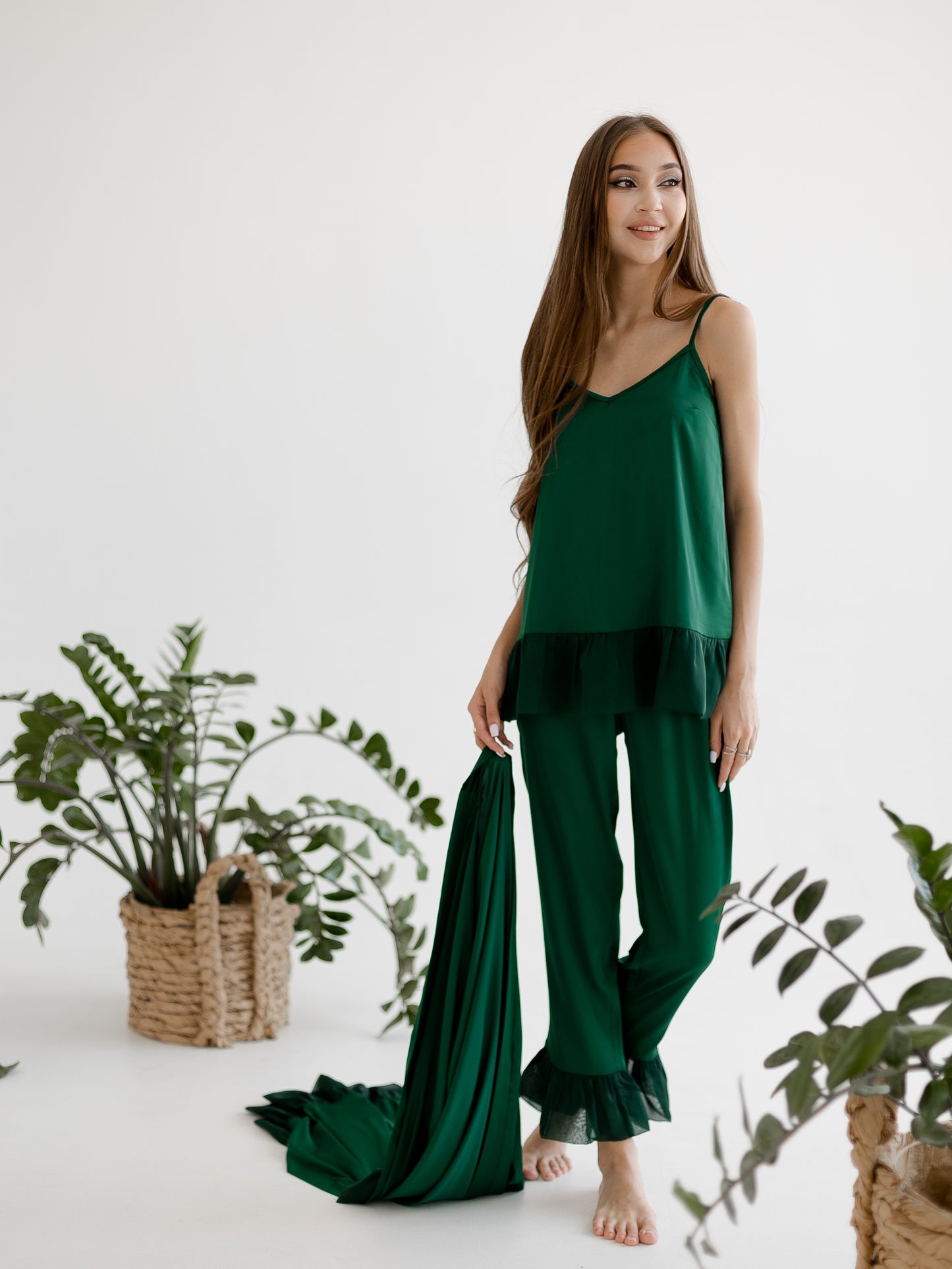 Serenity Emerald Three-Piece Set