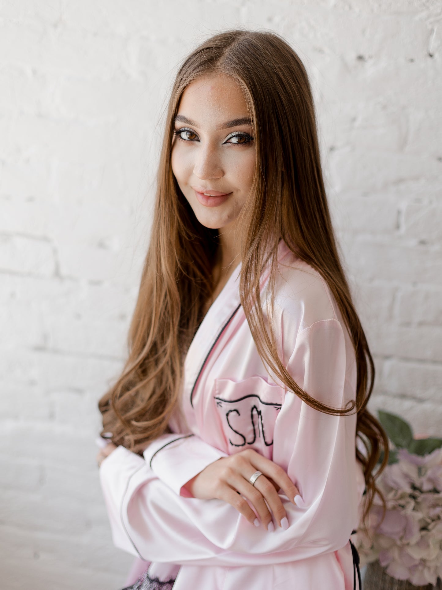 Serenity Pink 3 Set Pajama
