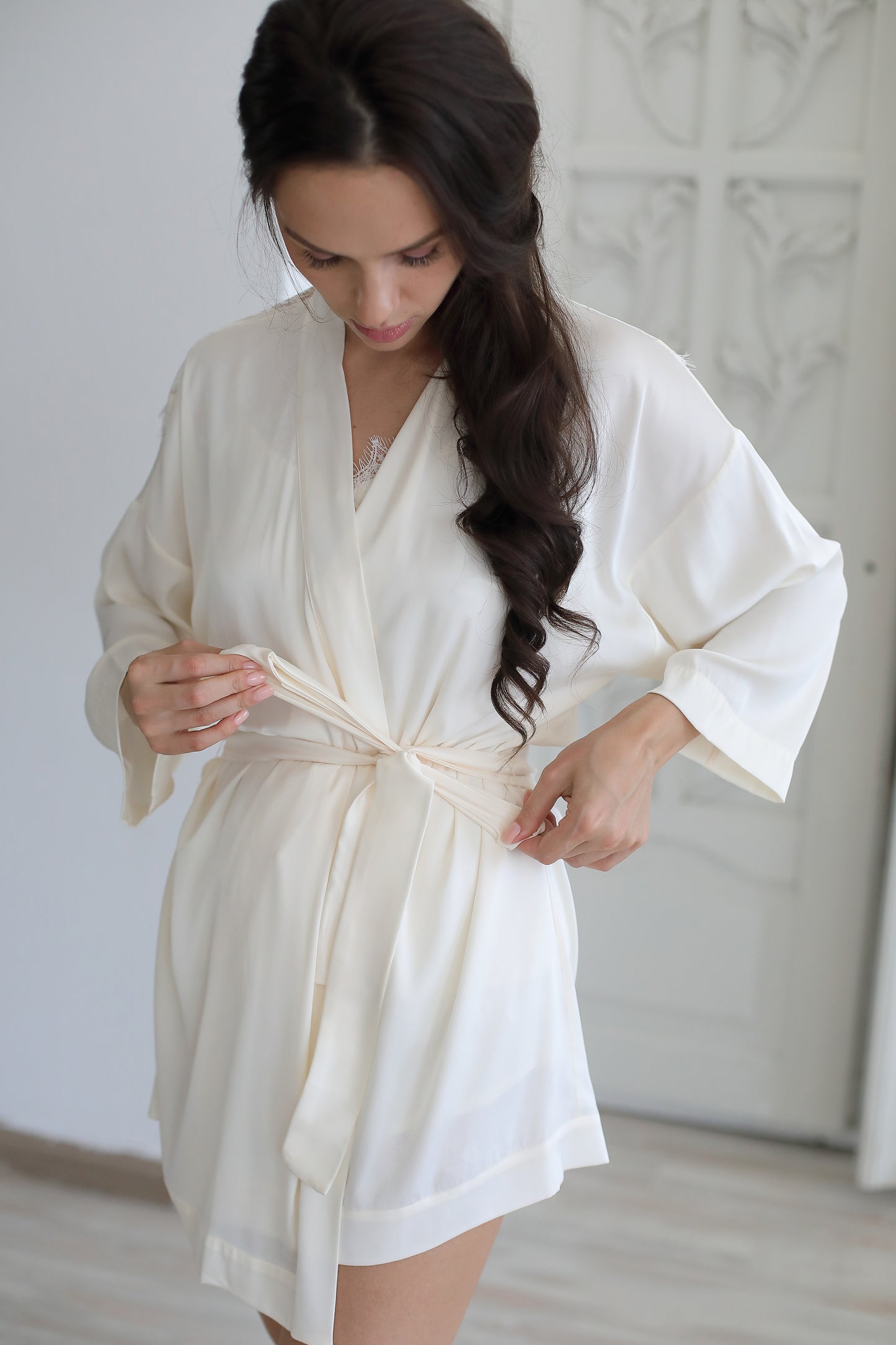 Blissful White Three-Piece Set