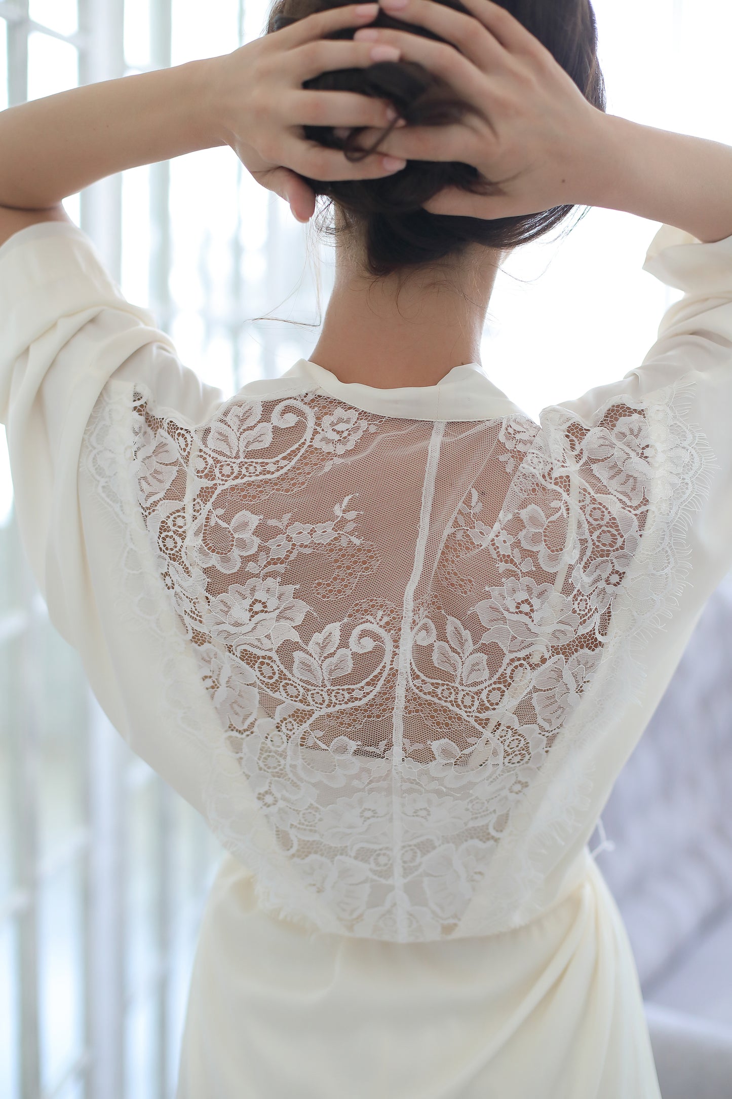 Blissful White Three-Piece Set