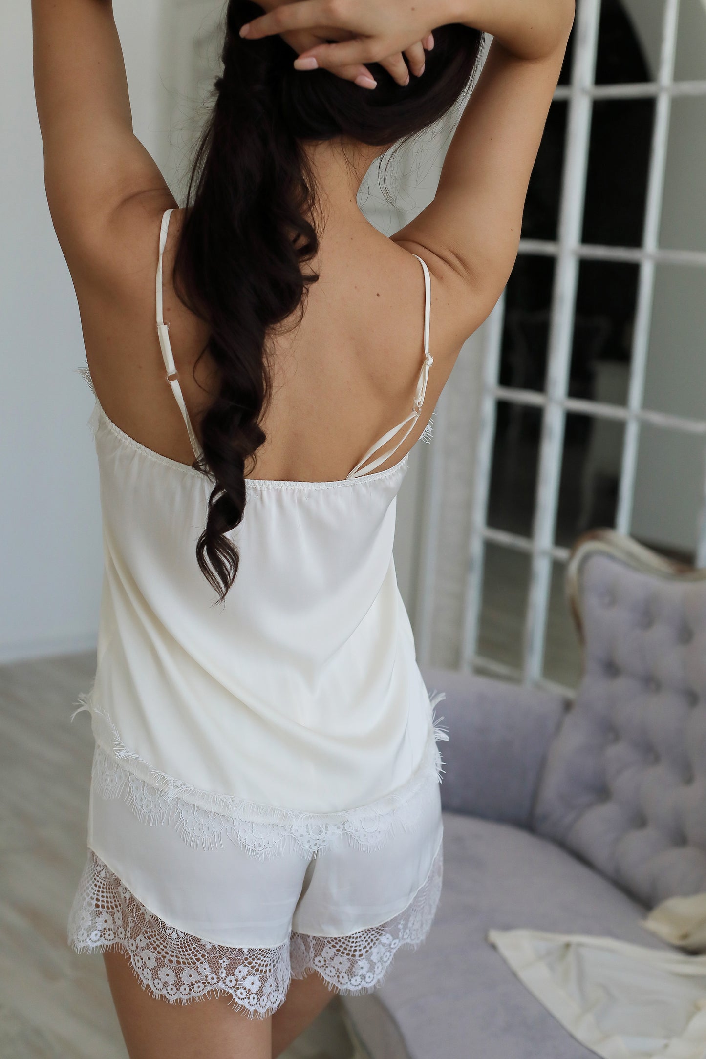 Blissful White Three-Piece Set
