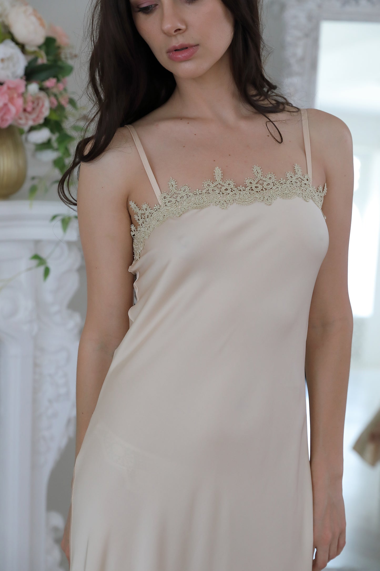 Blissful Golden Elegance Two-Piece